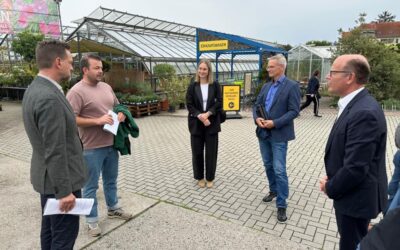Politischer Austausch zu aktuellen Herausforderungen im Gartenbau
